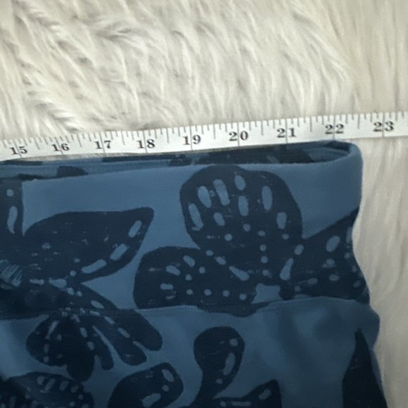 Sonoma Womens Cropped Leggings 3X Floral Oeko-Tex Comfort Stretch - Picture 9 of 12